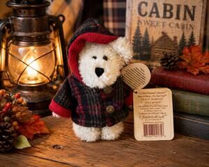 Boyds Bears Jean T Bearsley 919810 TJ’s Best Dressed Plush Bear w/ Tags 6”